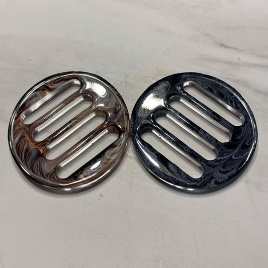 Soap & Shampoo Bar Holder Circle Resin