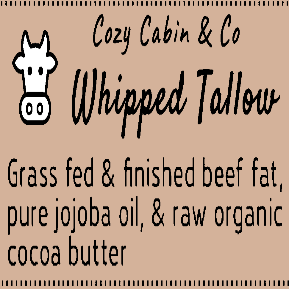 2 oz Whipped Tallow Unscented